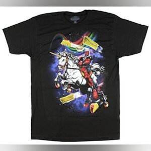 Deadpool Unicorn Tacos Marvel Comics T-Shirt